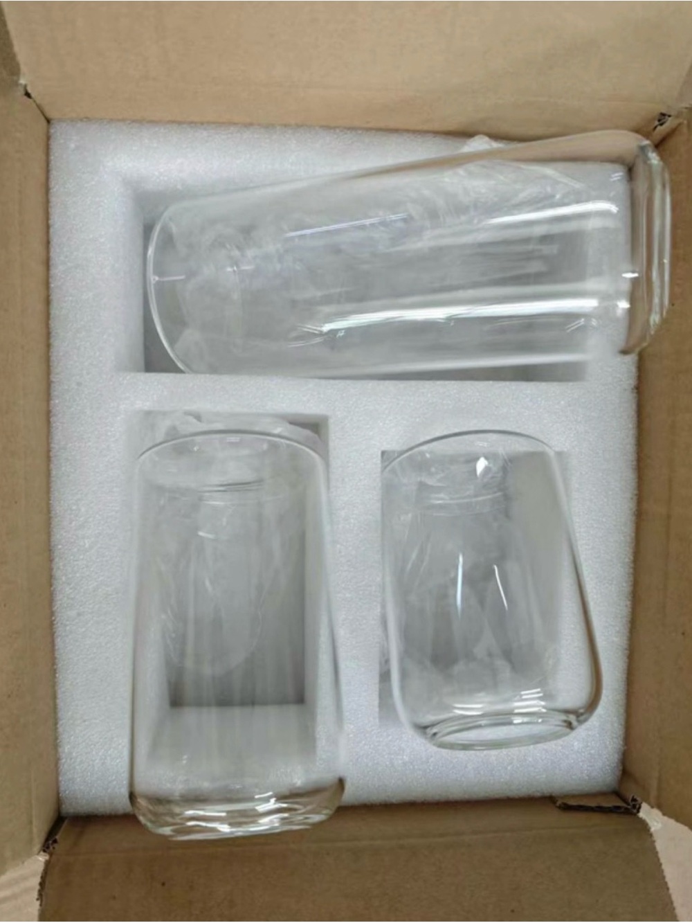 New Glass bud vases Set - 3 Pack